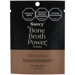 SAVVY Bone Broth Power® chocolate sachet 25gr