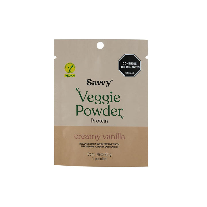 SAVVY Veggie Powder creamy vanilla sachet 30gr