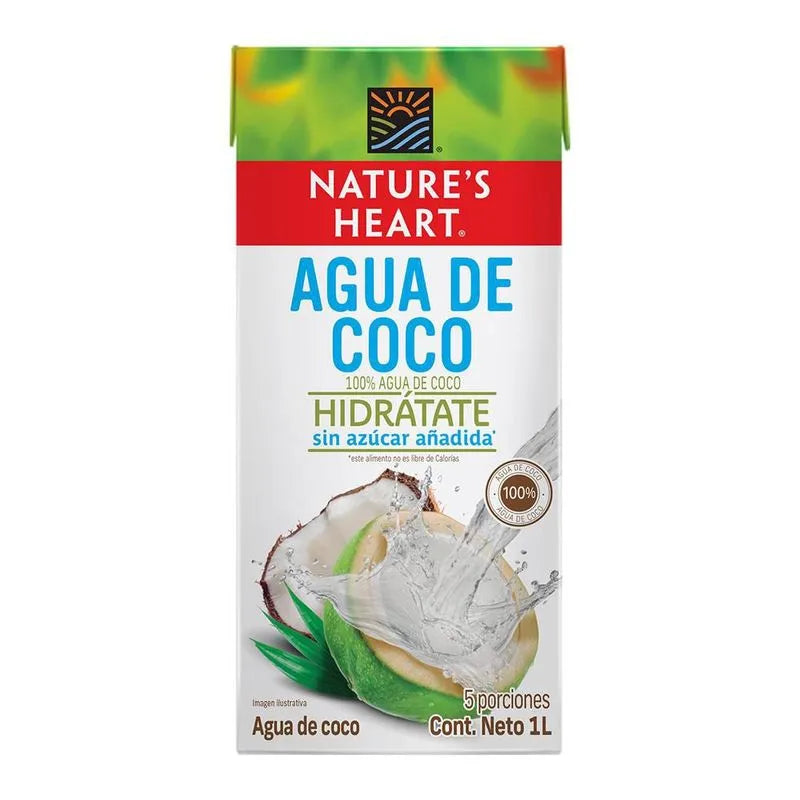 AGUA DE COCO NATURES HEART