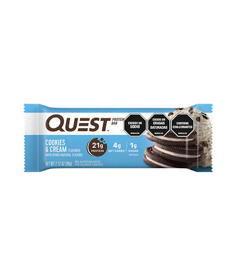 QUEST COOKIES & CREAM PROTEIN BAR