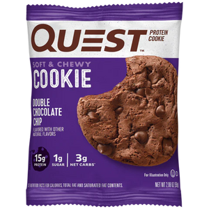 QUEST DOUBLE CHOCOLATE COOKIE PROTEIN