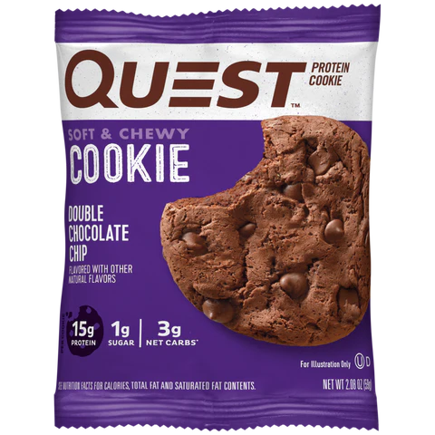 QUEST DOUBLE CHOCOLATE COOKIE PROTEIN