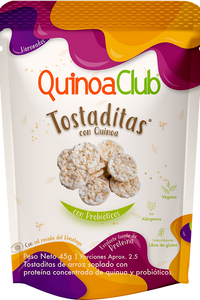 TOSTADITAS CON QUINUA QUINOA CLUB 45G