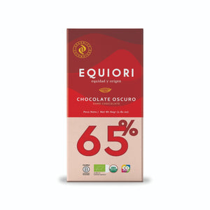 Chocolate oscuro Equiori organico 65%