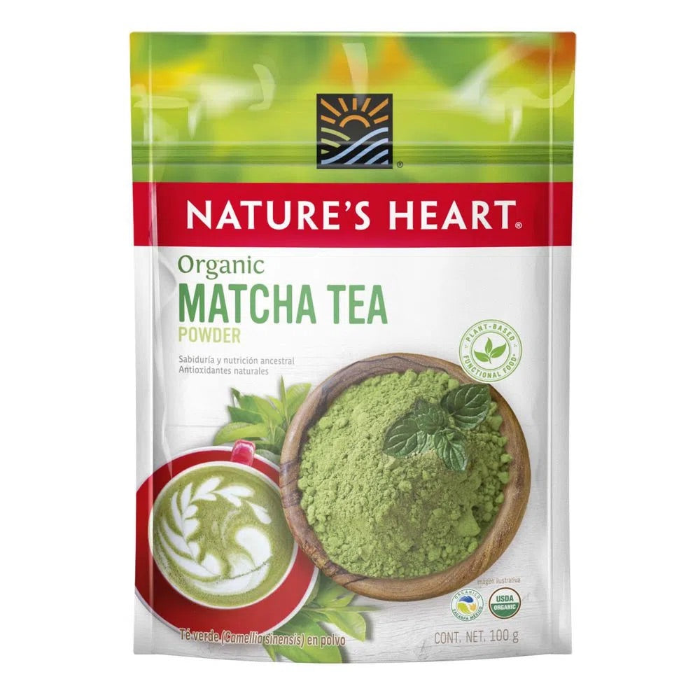 SUPER FOODS MATCHA POWDER NATURE'S HEART 100 gr