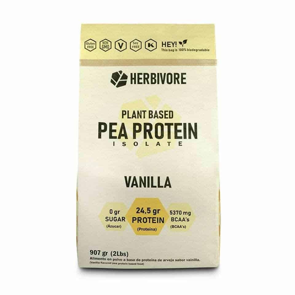 Proteína aislada de Arveja Herbivore Protein – Vanilla