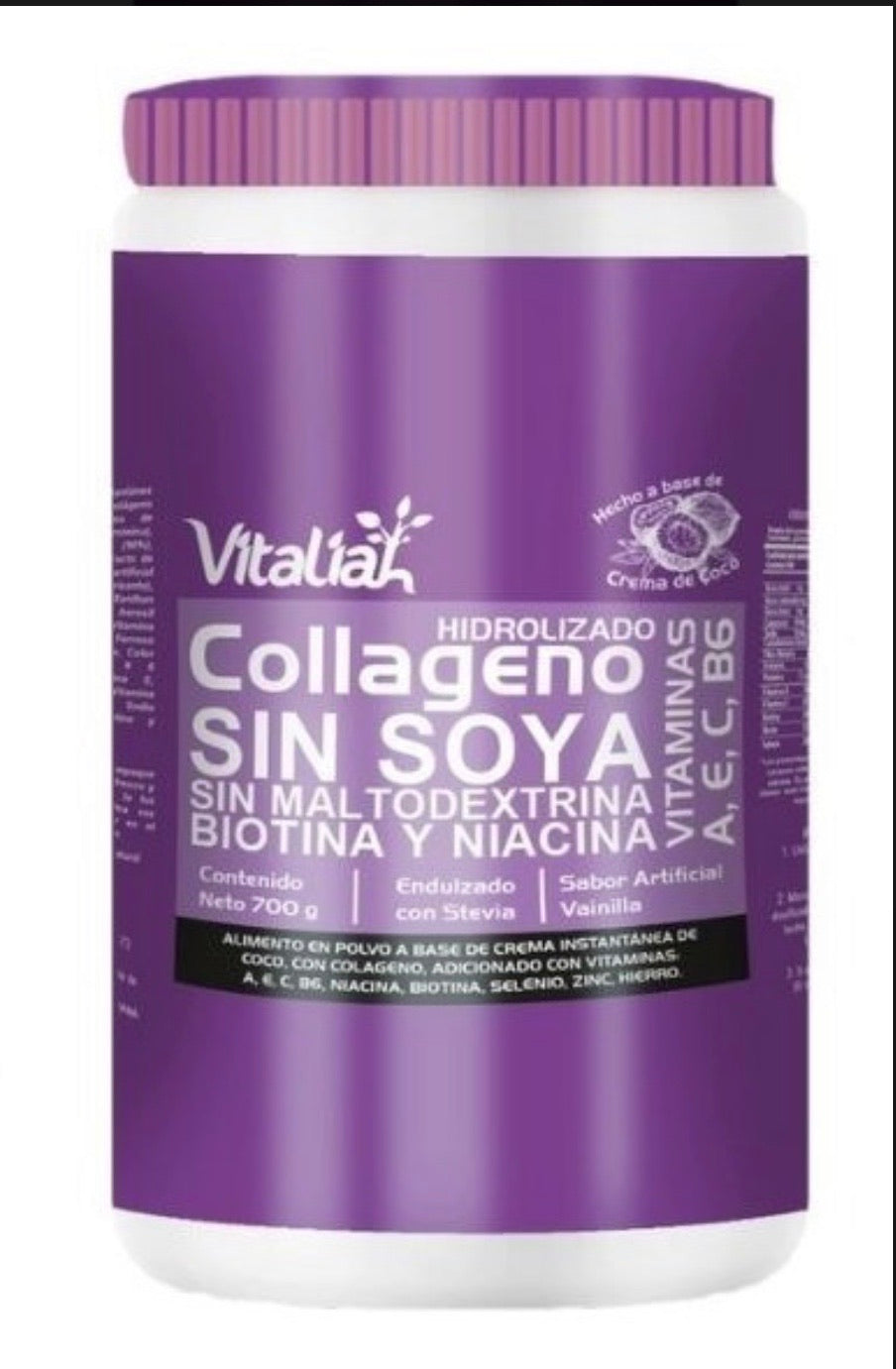 Colageno hidrolizado a base de coco 700gr