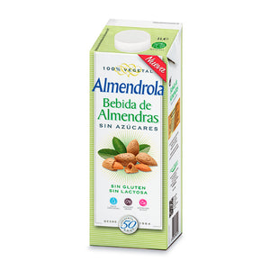 Bebida de almendra sin azuzar almendrola