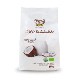 Leche de Coco en Polvo Orgánica Danslefood 500g